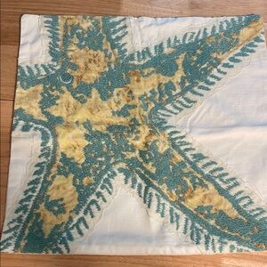 Pottery Barn 18 inch Starfish Pillow Cover
